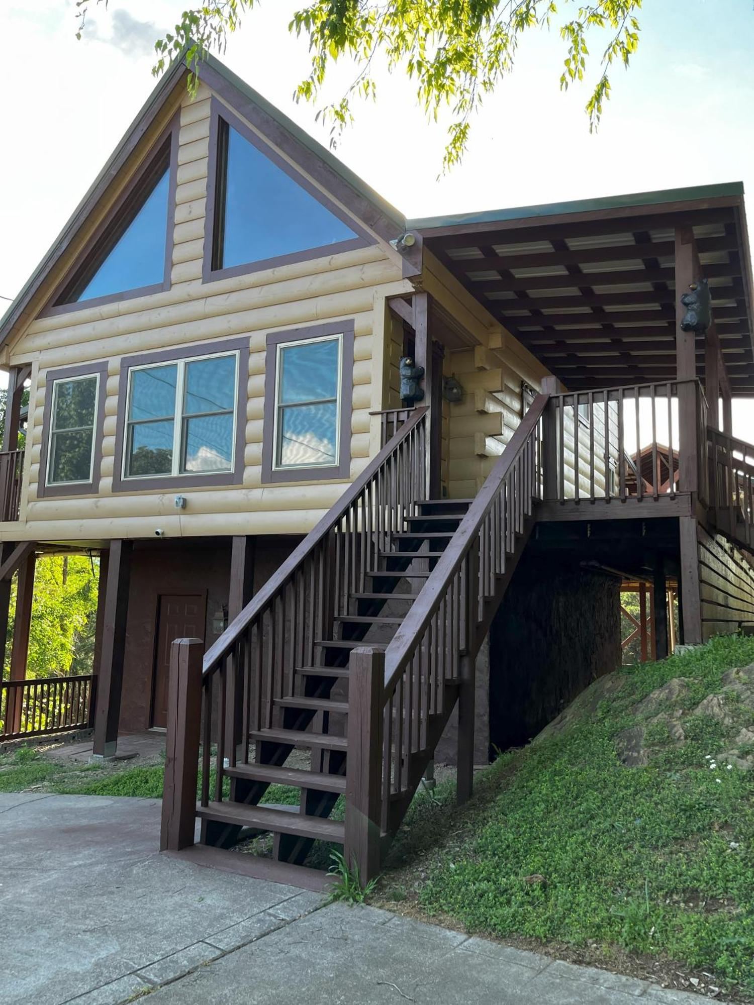 Bear Country Cabin Sevierville Bagian luar foto