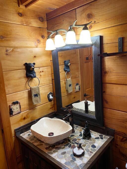 Bear Country Cabin Sevierville Bagian luar foto