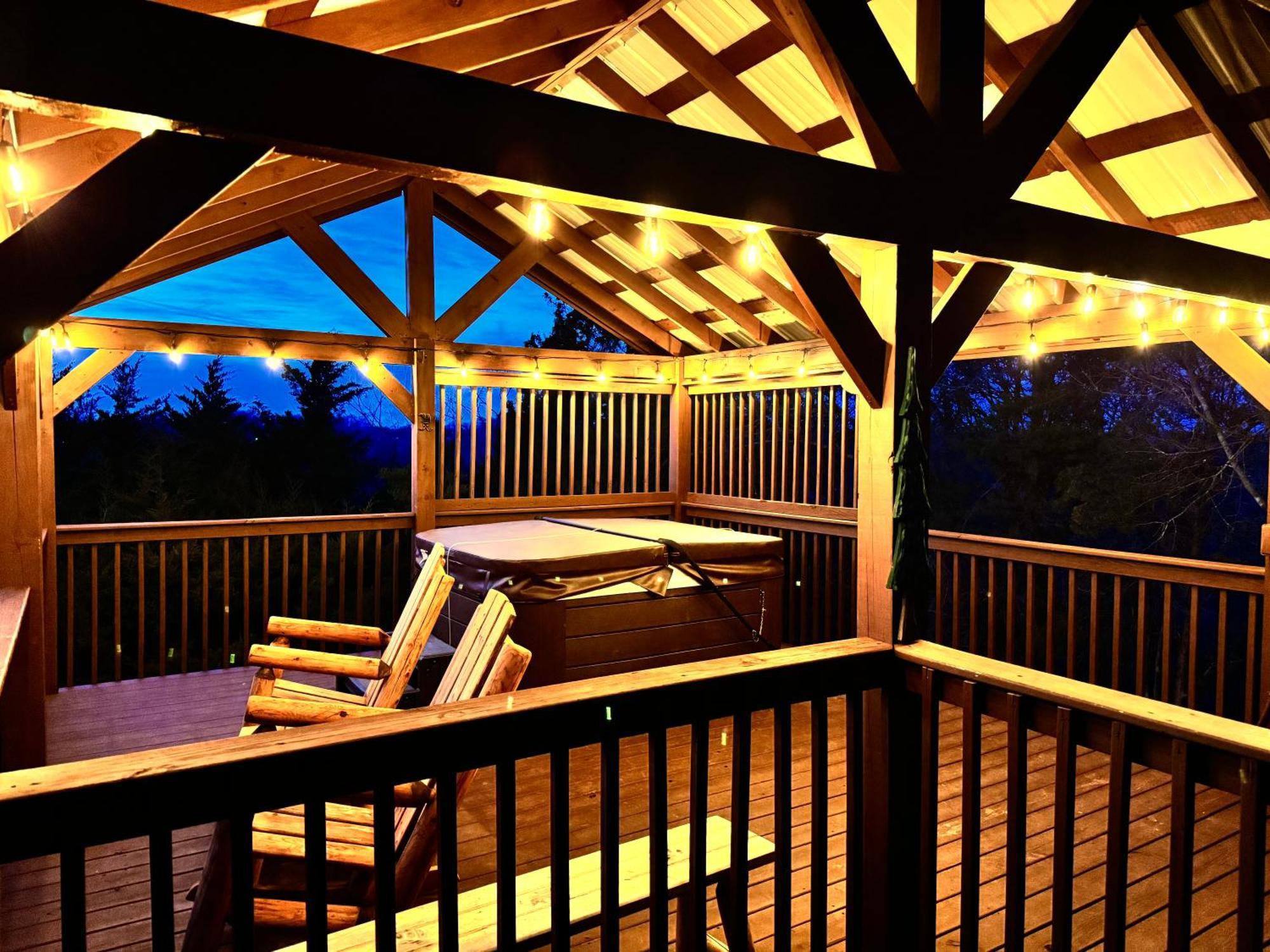 Bear Country Cabin Sevierville Bagian luar foto